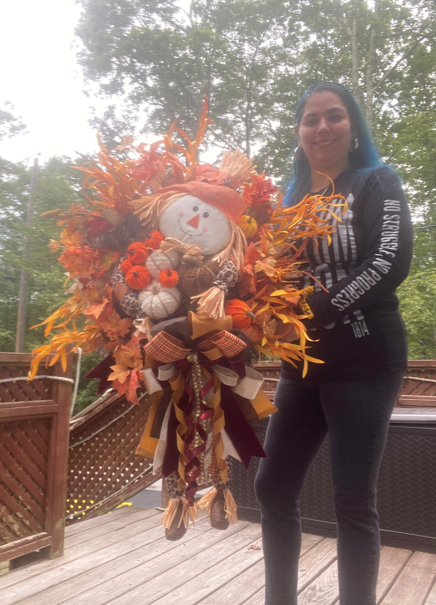 Scarecrow Wreath