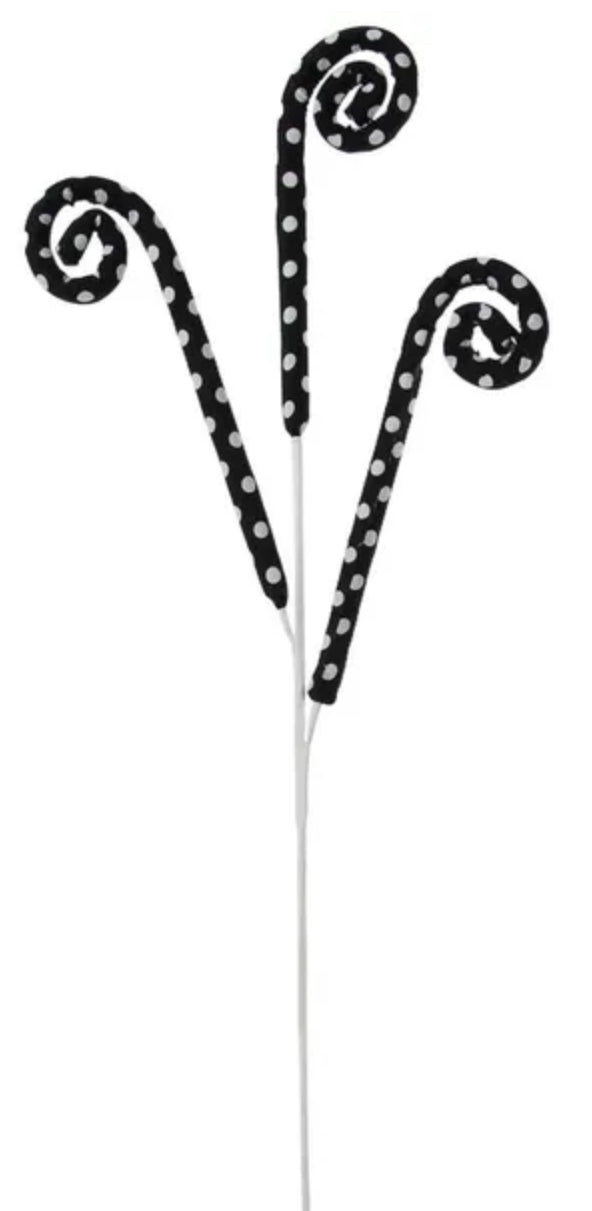 31"L Polka Dot Curl Spray